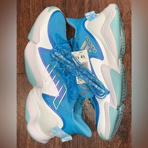 adidas Blue and White Sneakers